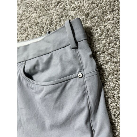 RLX Ralph Lauren Mens Sz 40x30 Gray Golf Pants Straight Fit - Picture 6 of 14